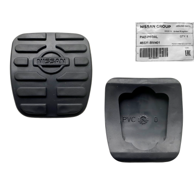 NISSAN TERRANO II R20 93- NAKŁADKA GUMA NA PEDAŁ HAMULCA SPRZĘGŁA OE 46531-BM401